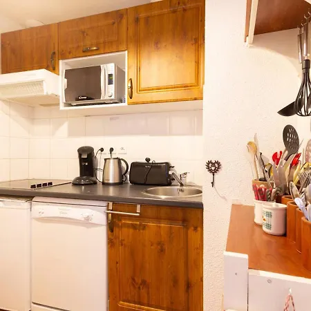 Chaleureux 8 Pers, Balcon, Parking, 2 Chambres, Station Peyragudes - Fr-1-695-37 Germ